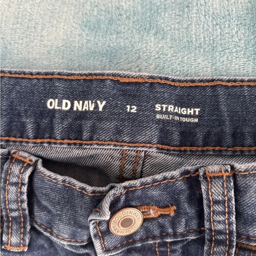 Boy’s Old Navy Straight Fit Blue Jeans